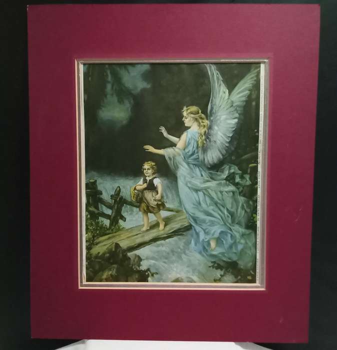 Vintage unframed print