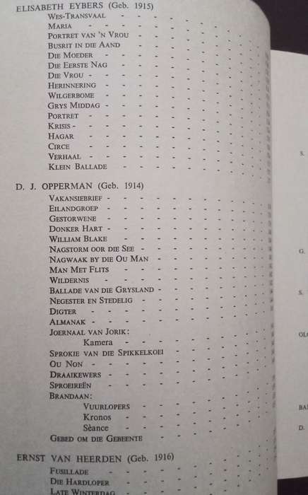 Groot Verseboek - DJ Opperman 1953