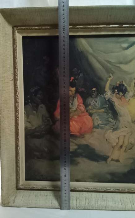 Vintage 1950s  Print by FRS Clemente `Aragonese Dancer`