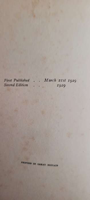 WHERE SUNLIGHT FALLS  BY WILHELMINA STITCH 1929