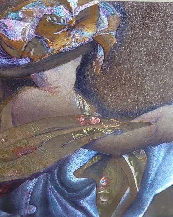 Framed DUFEX FOIL PRINT set (Minetta & Elloise)  by YOSHIMI PIERROT