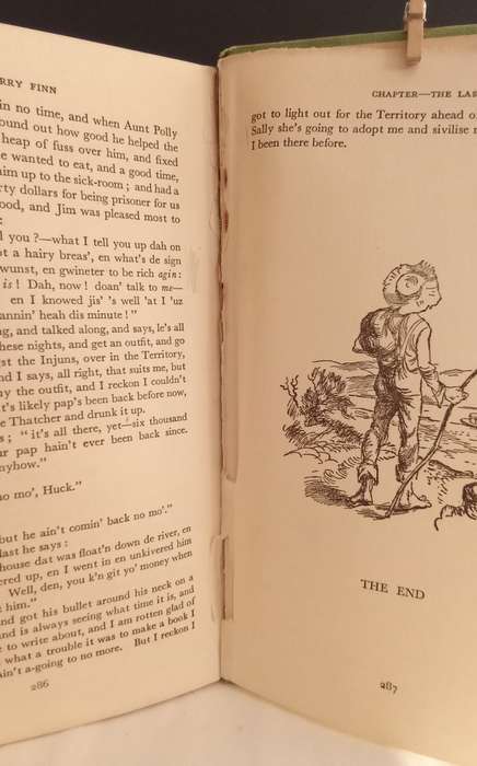 THE ADVENTURES  HUCKLEBERRY  FINN  -  MARK TWAIN 1958
