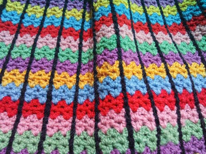 Stunning vintage crocheted handbag