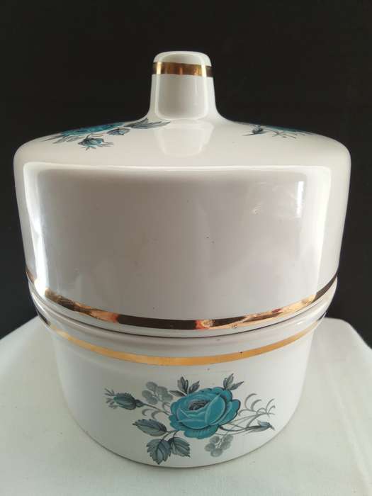 Gorgeous! Vintage Bell Ware - South African Porcelain - Lipstick holder