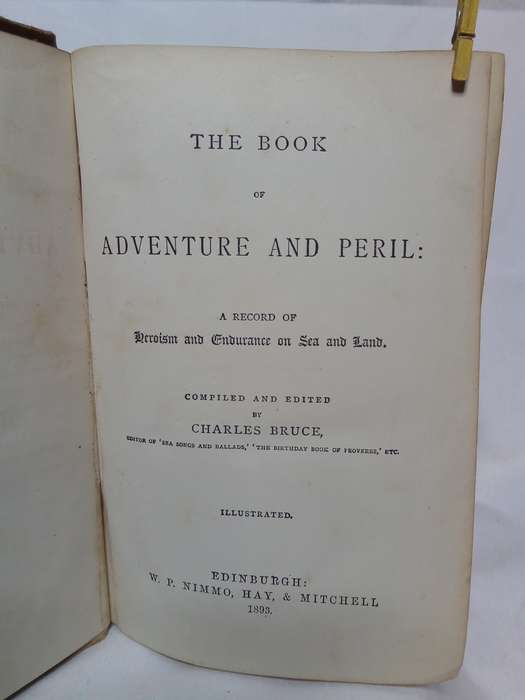 The book of Adventure and Peril - Charles Bruce (1893)