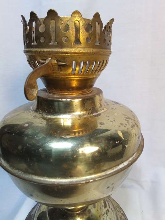 Vintage brass lamp - for spares perhaps?