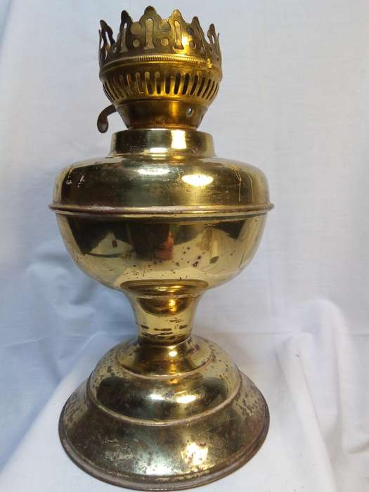 Vintage brass lamp - for spares perhaps?