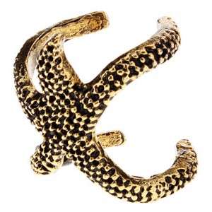 Retro starfish ring