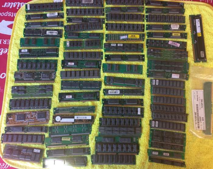 Joblot, PC Rams desktop and notebook, network cards for notebooks and other