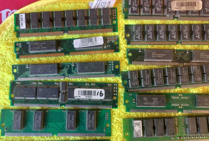 Joblot, PC Rams desktop and notebook, network cards for notebooks and other