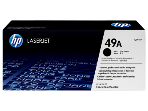HP 49A Black Original LaserJet Toner Cartridge