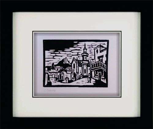 Gregoire Boonzaier - Signed Lithograph - District 6
