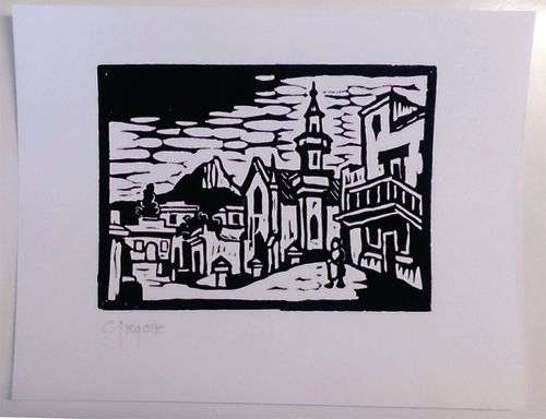 Gregoire Boonzaier - Signed Lithograph - District 6