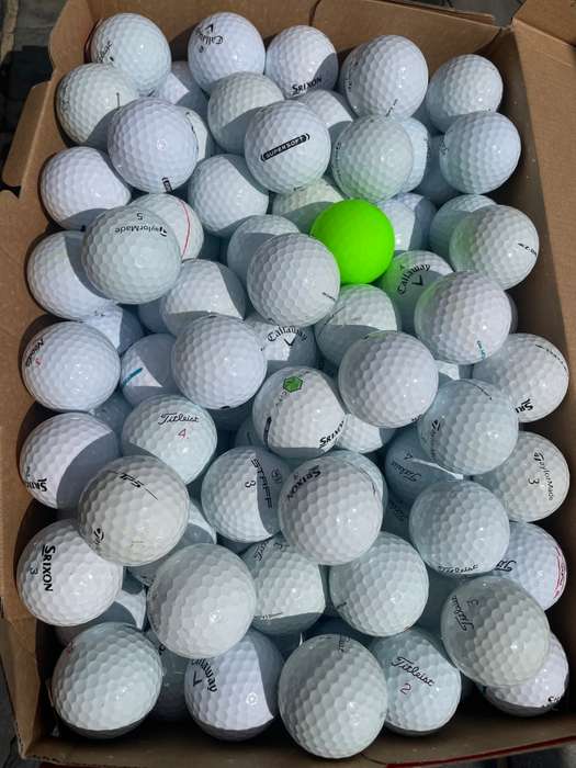 100 Used Golf Balls