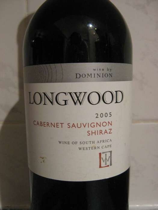 ##~ 5-year old Wine - 2005 Longwood Cabernet Savignon Shiraz~##
