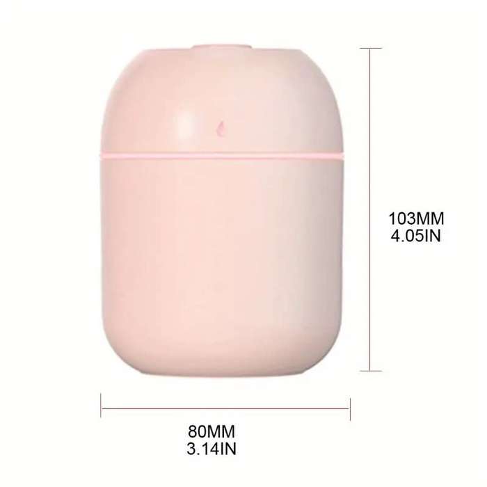 Portable Mini Cup Spray Mist Humidifier - Pink