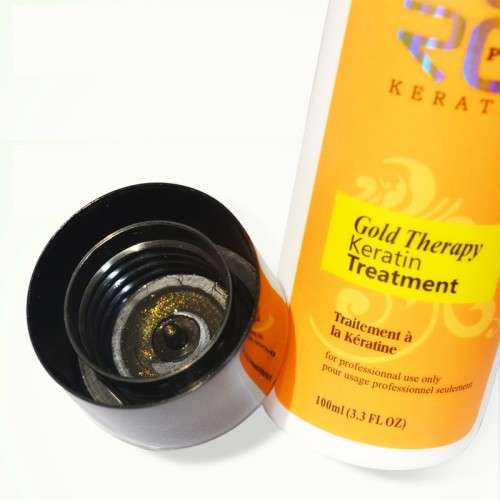 Gold Therapy Straightening Hair Keratin Treatment Set