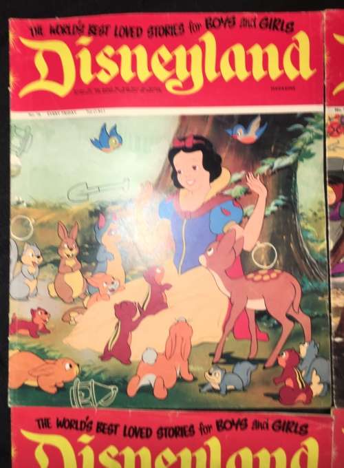 DISNEYLAND COLLECTORS X 6  NO 10,NO 11,NO 12,NO 13,NO 14,NO 15 1971 (WALT DISNEY PRODUCTION)VF