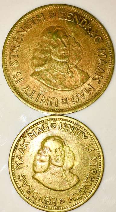 1961 1 CENT & 1/2 CENT