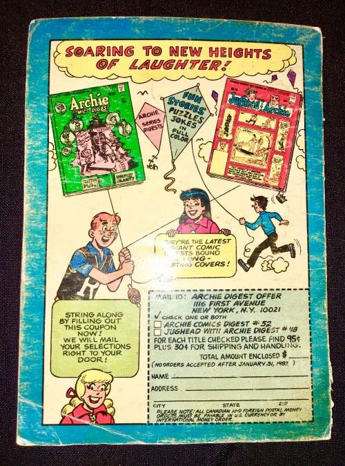 LAUGH ,,,,NO 38  1982 (ARCHIE DIGEST LIBRARY)G