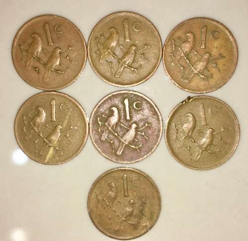 1 CENT 1977  (BID PER COIN)