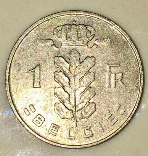 BELGIUM  1 FRANC  1956