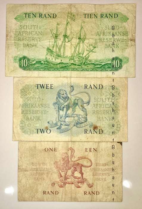 MH DE KOCK R10 ,R2..1961 & G.RISSIK R1,,1962