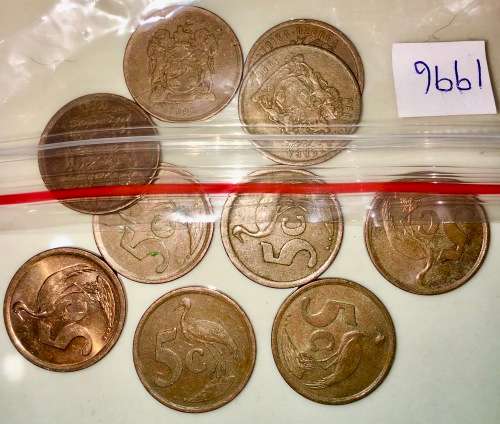 5 CENT 1996 ( BID PER COIN)