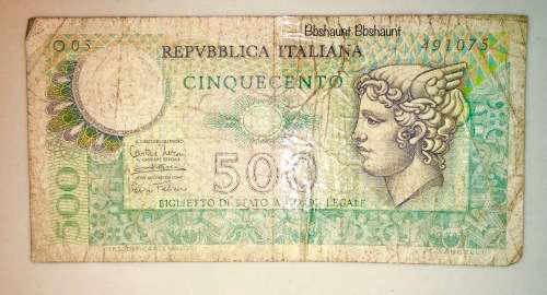 ITALY 1 LIRE 1974