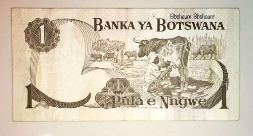 BOTSWANA ,,,1 PULA  1976