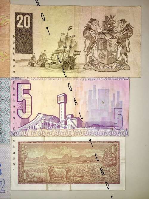 COMPLETE SET OF GPC DE KOCK & DECIMALS  R50 TO( R1 TW DE JONG 1973)-1980s (1 BID TAKES ALL)