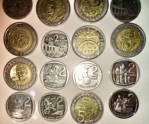 COMPLETE SET OF SOUTH AFRICAN COMMEMORATIVE COINS 1994 TO 2021,50 CENT TO R5 HIGH GRADE COINS