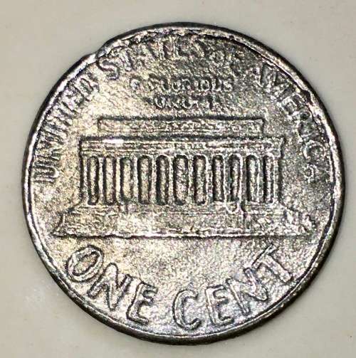 USA 1 CENT SILVERED 1994