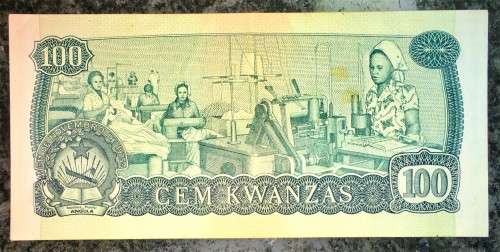 ANGOLA 100 KWANZAS 1979 EF