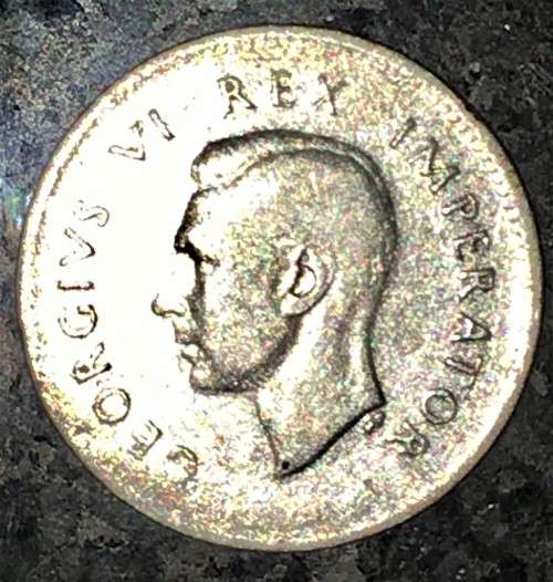 S A UNION SILVER 3D TICKEY 1942 - 80%SILVER