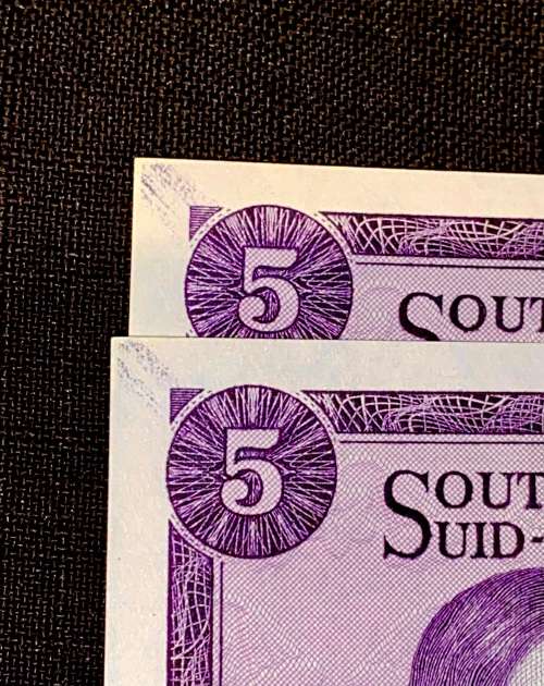 TW DE JONGH ERROR R5 IN SEQUENCE F172/ 272440-439 AUNC SPRINGBUCK WTM 1ST ISSUE 1967(1 BID TAKES ALL
