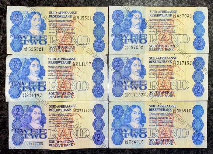 GPC DE KOCK R2 --1980s--(1 BID TAKES ALL 6 NOTES)