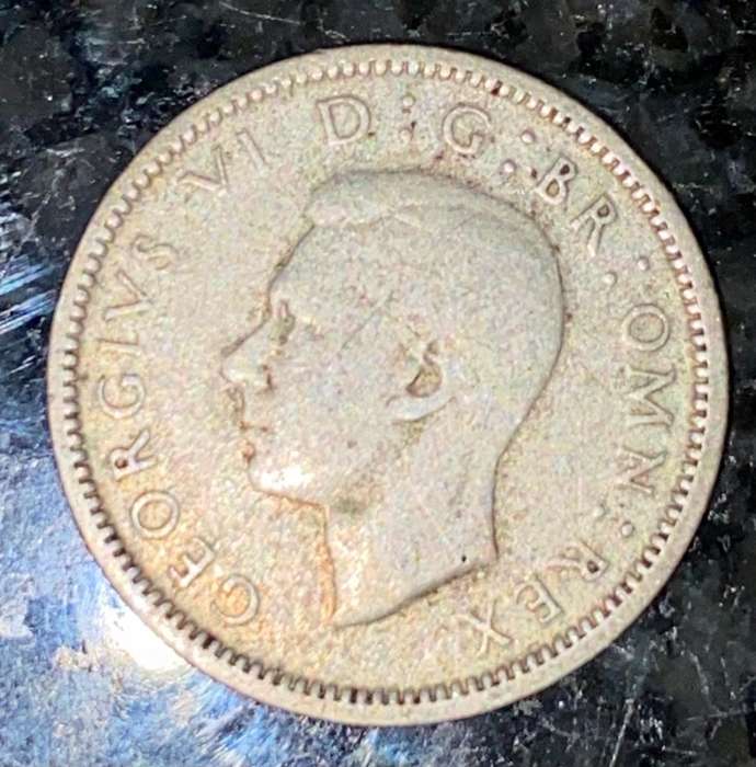GREAT BRITAIN SILVER 6 PENCE 1946