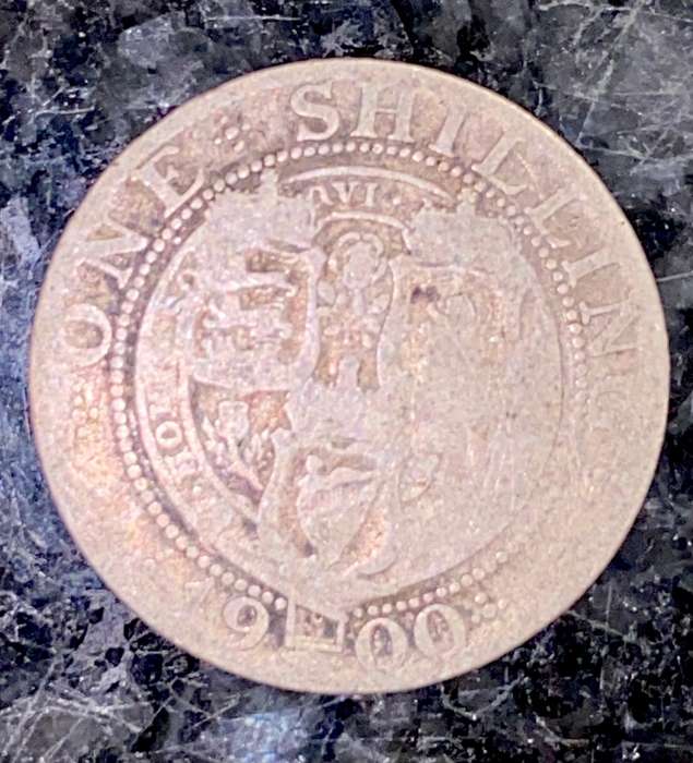 GREAT BRITAIN SILVER 1 SHILLING 1900