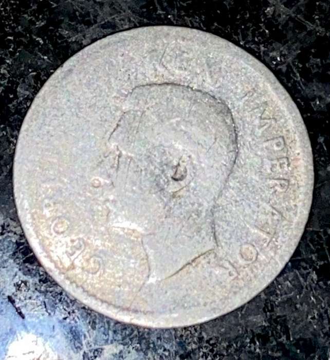 S A UNION SILVER 3D THREEPENCE TICKEY --1947--
