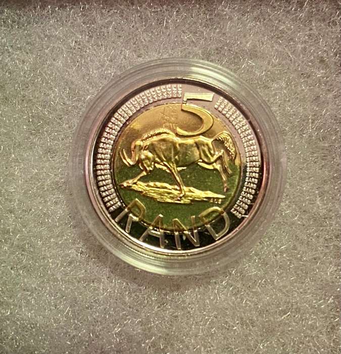 SOUTH AFRICA PROOF OOM PAUL MINTMARK R5 -- 2018 -- MINTAGE ONLY 254 -BOX WITH CERTIFICATE IN CAPSULE