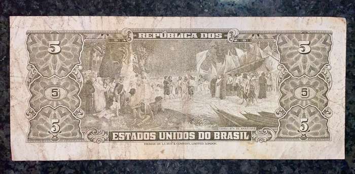 BRASIL 5 CRUZEIROS ND 1964