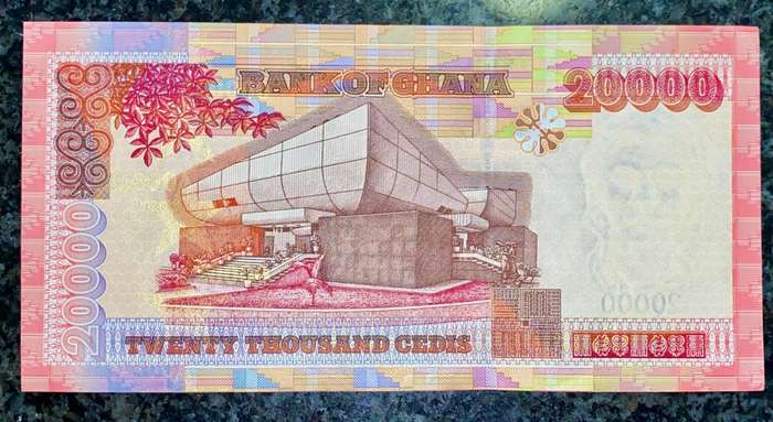 GHANA 20,000 CEDI 2006 AUNC+