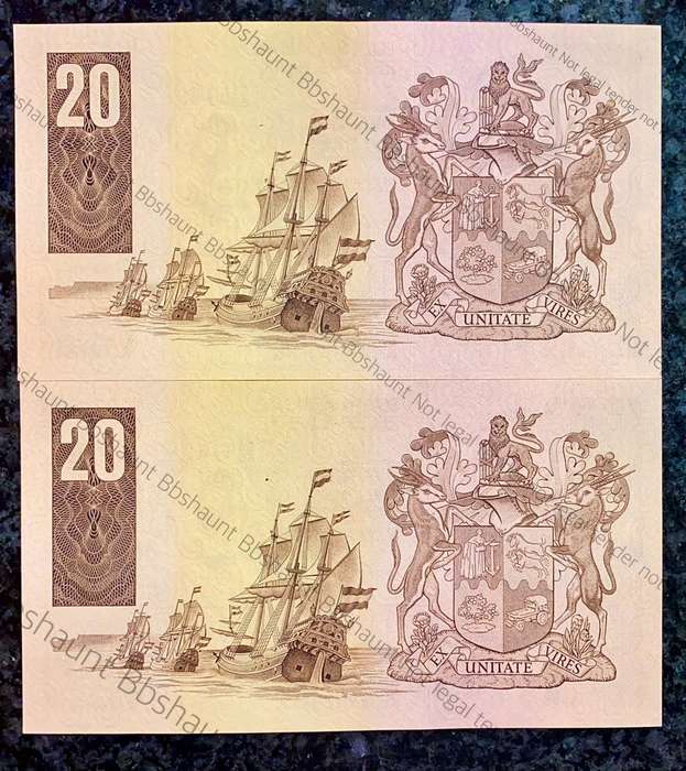 GPC DE KOCK R20 IN SEQUENCE D355 /516288-287 AUNC  3RD ISSUE 1984 E/A (1 BID TAKES ALL)