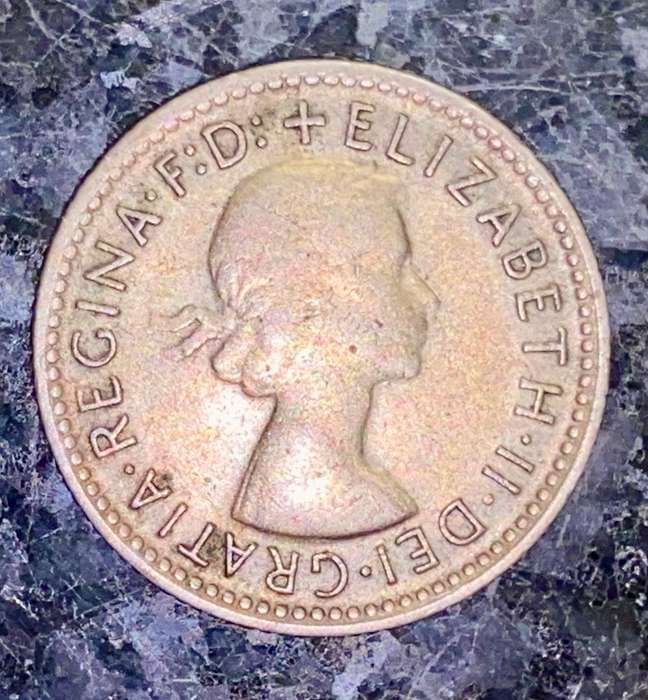 AUSTRALIA SILVER 6 PENCE 1955