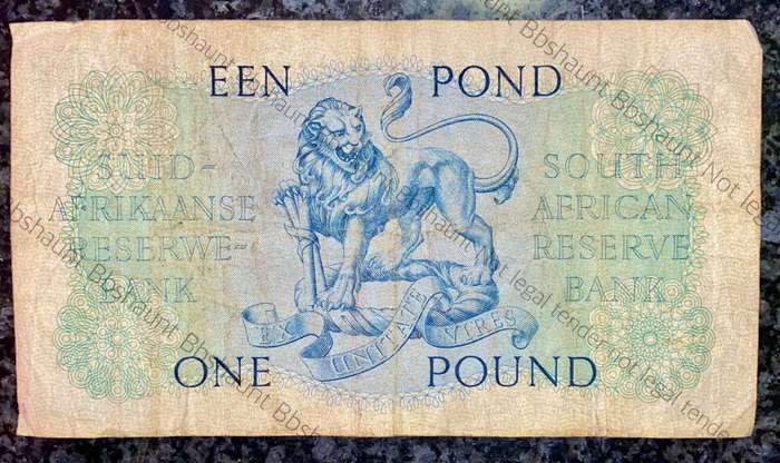 MH DE KOCK 1 POUND 20-10-1955 E/A 3RD ISSUE B215
