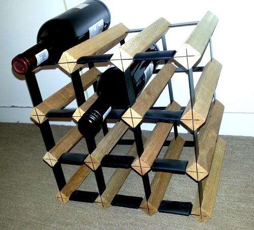 **  12 BOTTLE WINE RACK  **