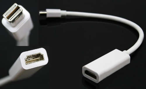 ** Mini DisplayPort DP to HDMI Female Adapter Cable for MacBook  ** LOCAL STOCK **