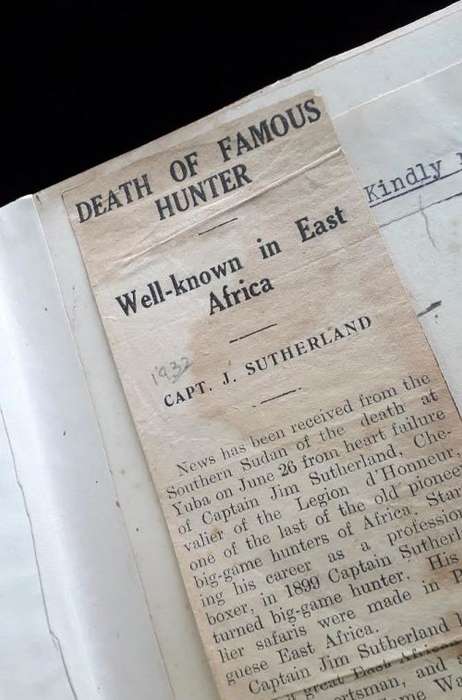 Adventures of an Elephant Hunter AFRICANA COLLECTABLE. SIGNED 1st Ed 1912 Capt James Sutherland.