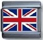 Italian Charms 9mm - Fits Nomination - ENAMEL - FLAG - UNITED KINGDOM